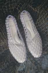Jam Crystal Sheer Jelly Flats