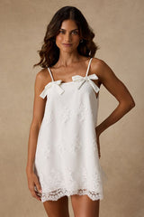 Kimora Ivory Embroidered Lingerie Slip