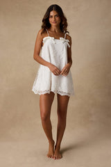 Kimora Ivory Embroidered Lingerie Slip